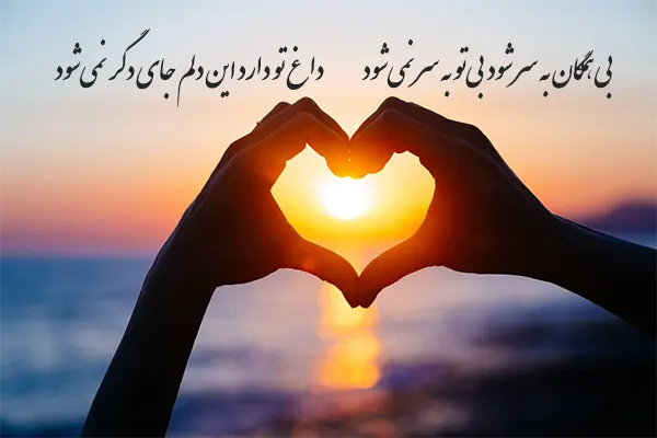 شعر عاشقانه مولانا، بی همگان به سر شود