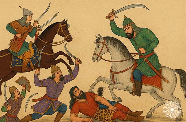 تفاوت شاهنامه با دیگر آثار حماسی_ نجات زبان فارسی